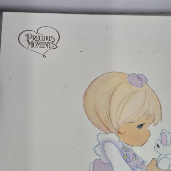 Precious Moments Girl's Bible, Pink Leather Soft 2021 Children's Bible In A Case - Picture 12 of 13